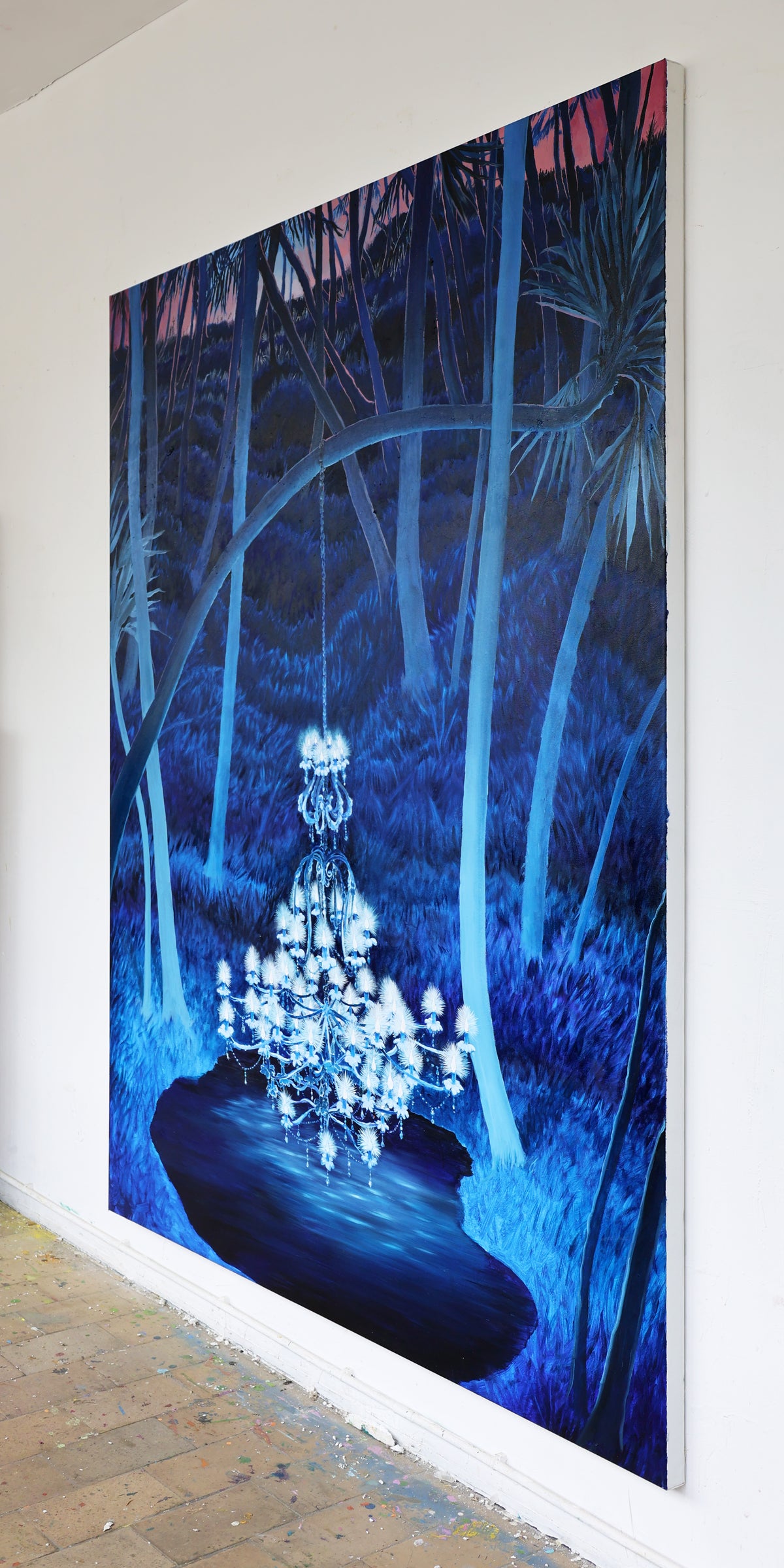 
A place to be by Dominic Virtosu: original work, 200x150cm / 78.74x59.06 in, oil on canvas, 2025 (view 12)