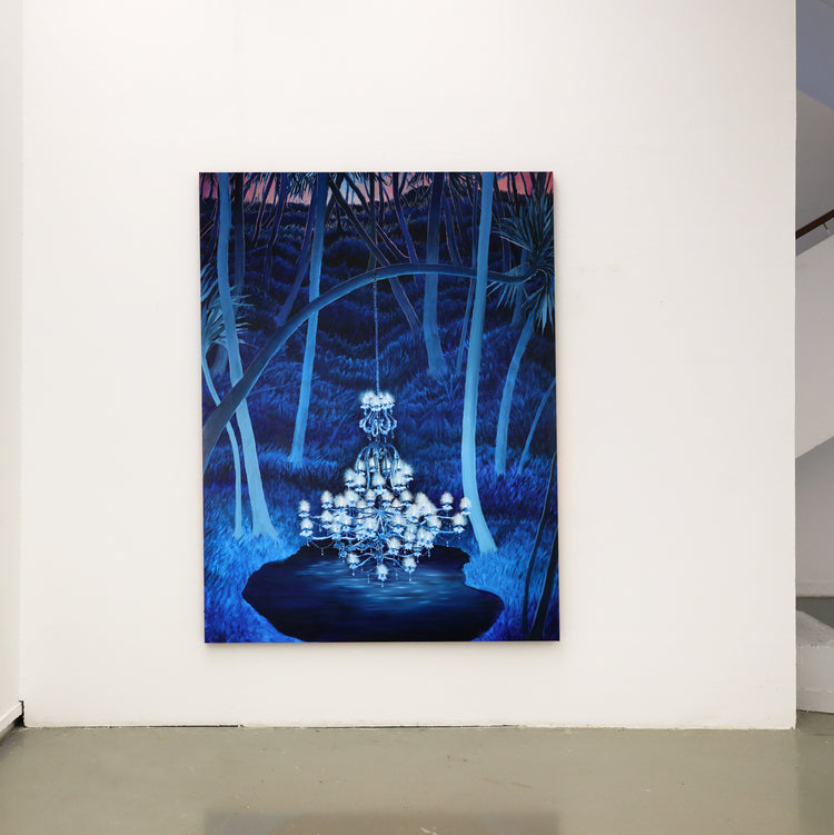 
A place to be by Dominic Virtosu: original work, 200x150cm / 78.74x59.06 in, oil on canvas, 2025 (view 2)