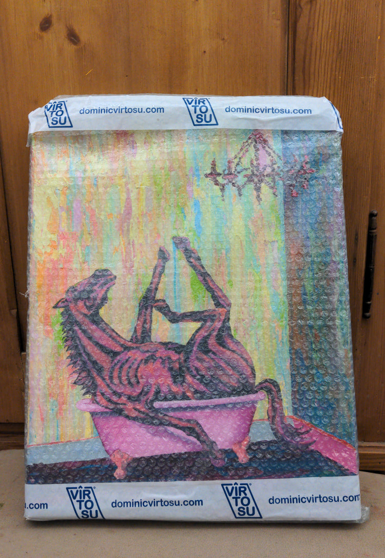
Horse by Dominic Virtosu: original work, 50x40cm, oil on canvas, 2023 (view 3)