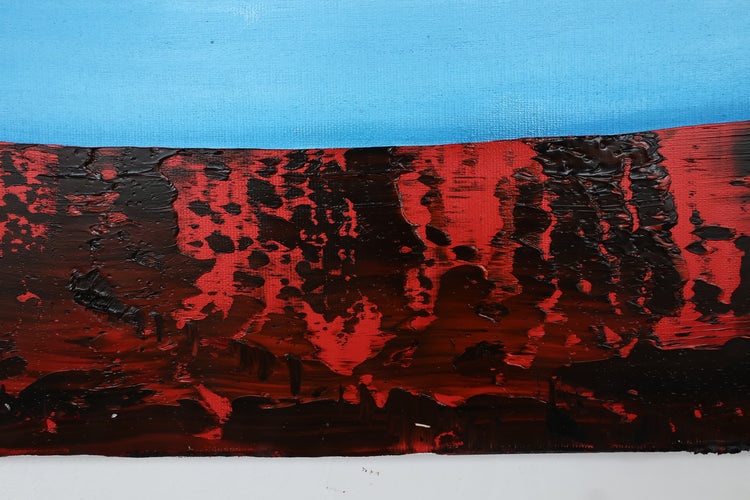 
Blue Horse by Dominic Virtosu: original work, 100x80cm / 39.3x31.49 in, oil on canvas, 2023 (view 5)