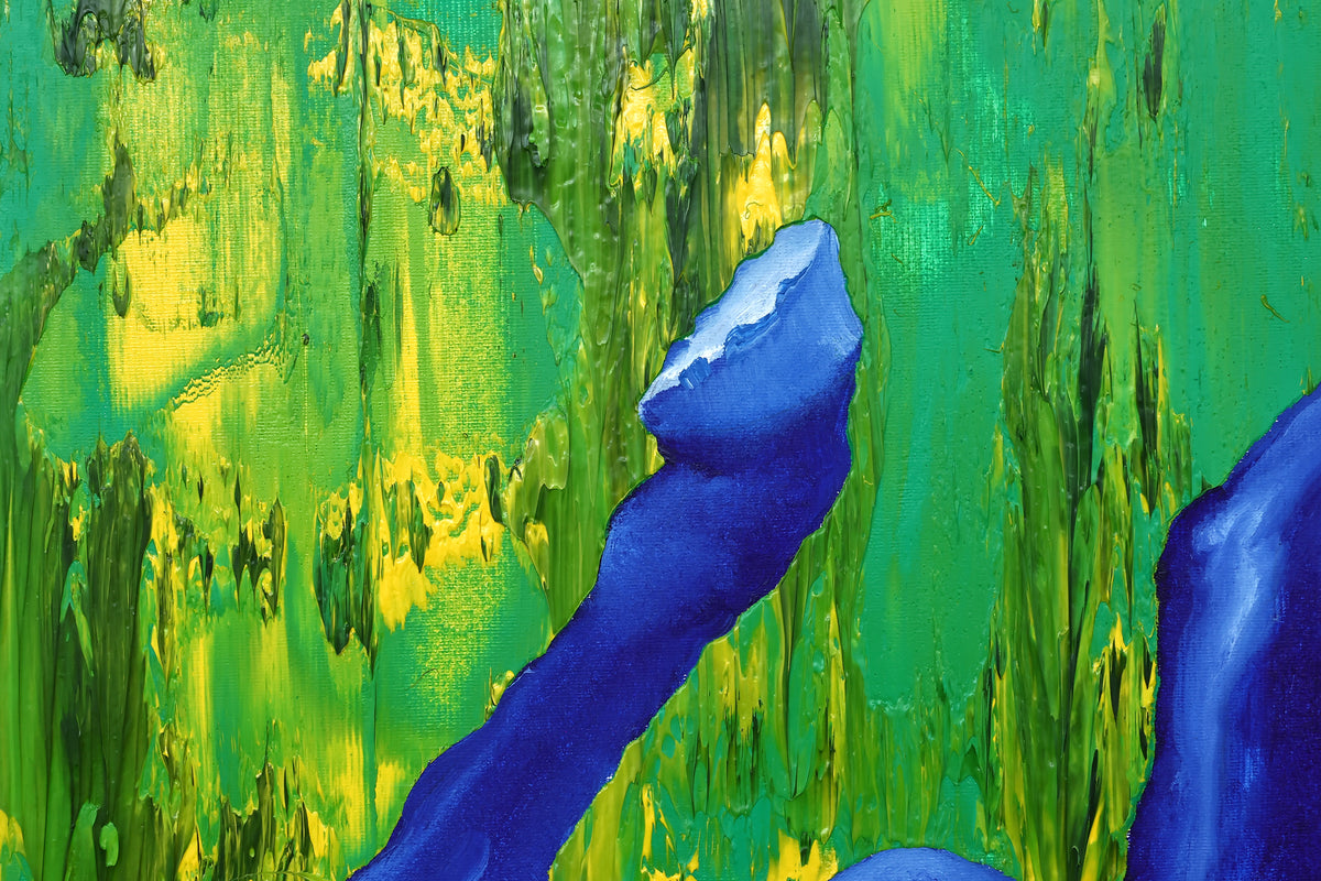 
Blue Horse by Dominic Virtosu: original work, 100x80cm / 39.3x31.49 in, oil on canvas, 2023 (view 6)
