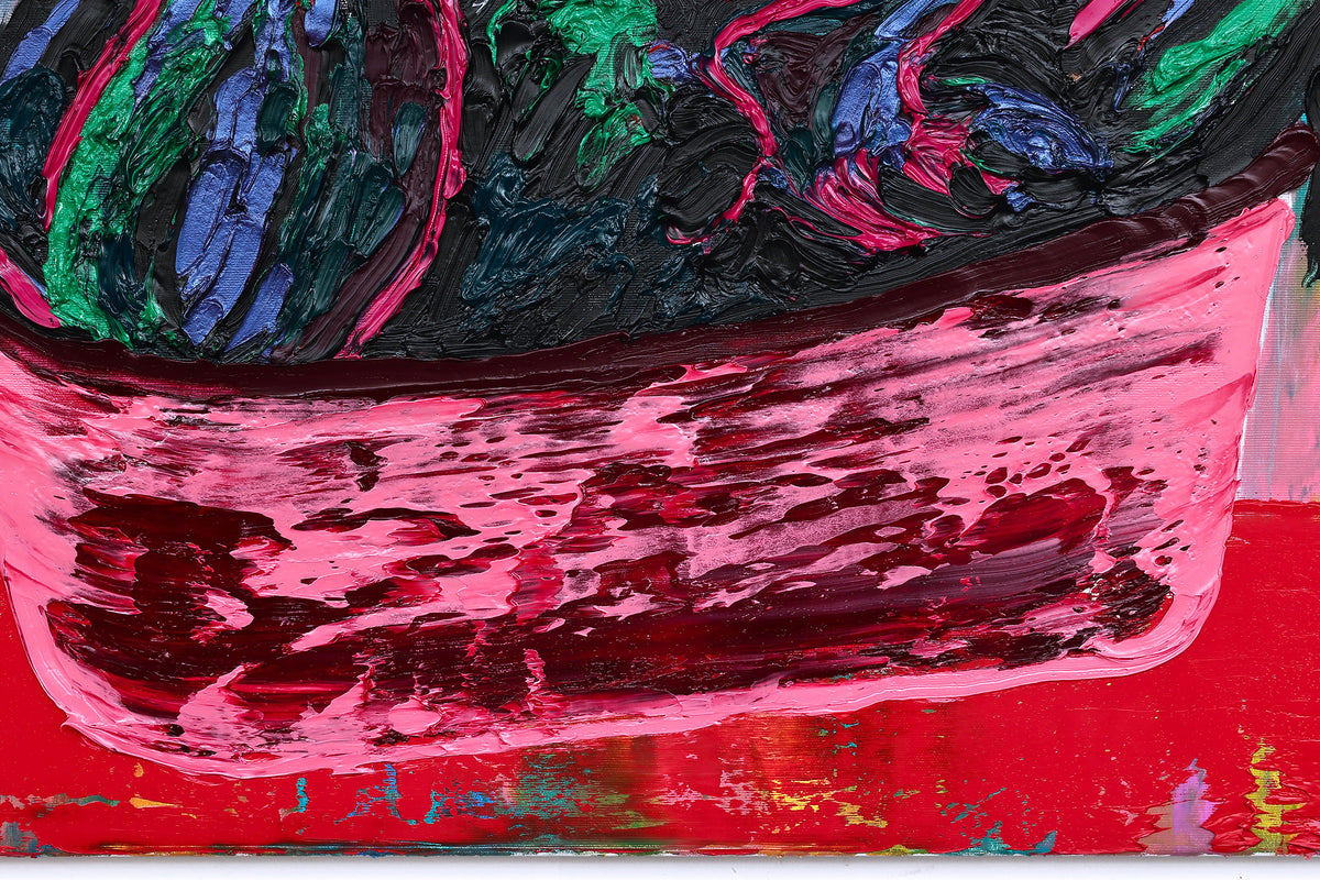 
Dark Prince by Dominic Virtosu: original work, 100x130cm / 39.3 x 51.18 in, oil paint on canvas, 2023 (view 5)
