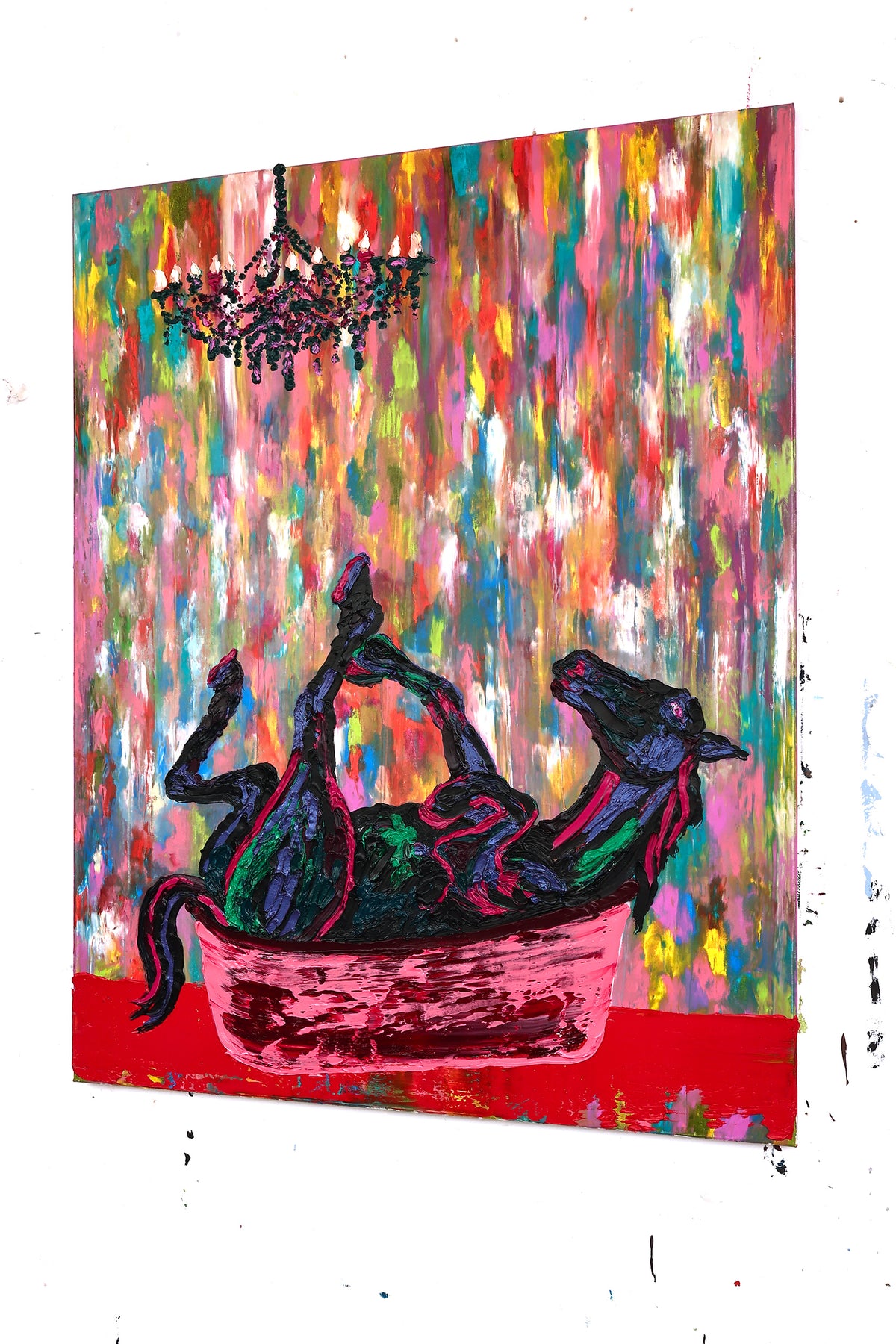 
Dark Prince by Dominic Virtosu: original work, 100x130cm / 39.3 x 51.18 in, oil paint on canvas, 2023 (view 14)