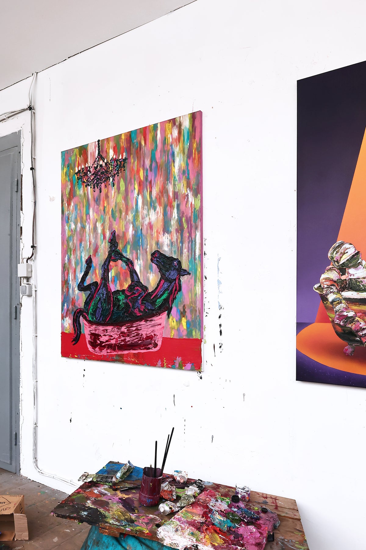 
Dark Prince by Dominic Virtosu: original work, 100x130cm / 39.3 x 51.18 in, oil paint on canvas, 2023 (view 15)