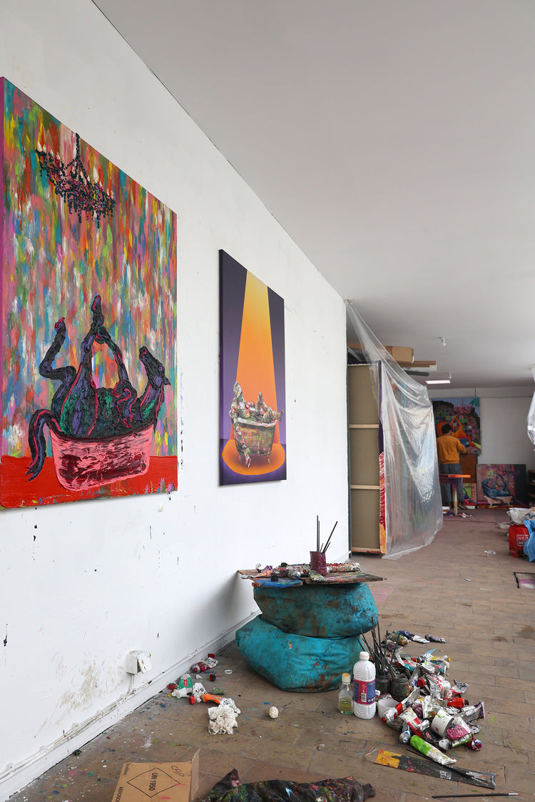 
Dark Prince by Dominic Virtosu: original work, 100x130cm / 39.3 x 51.18 in, oil paint on canvas, 2023 (view 12)