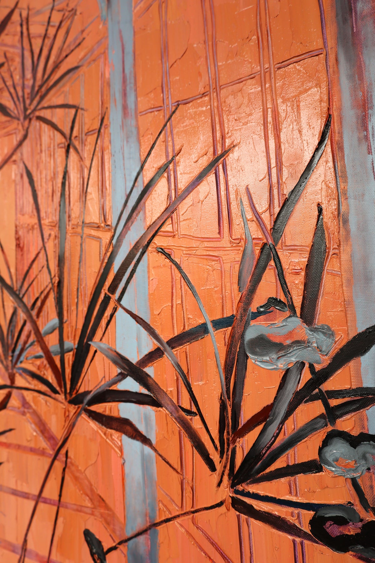 
Chez Rita by Dominic Virtosu: original work, 200x150cm / 78.74x59.06 in, oil on canvas, 2025 (view 6)