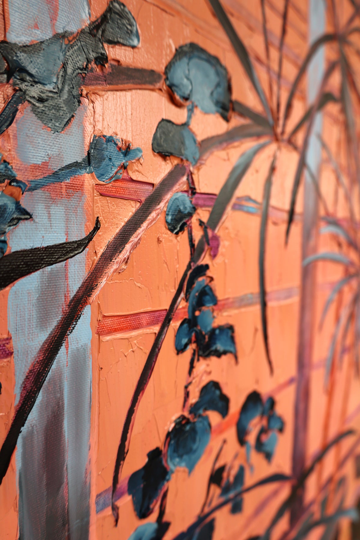 
Chez Rita by Dominic Virtosu: original work, 200x150cm / 78.74x59.06 in, oil on canvas, 2025 (view 10)