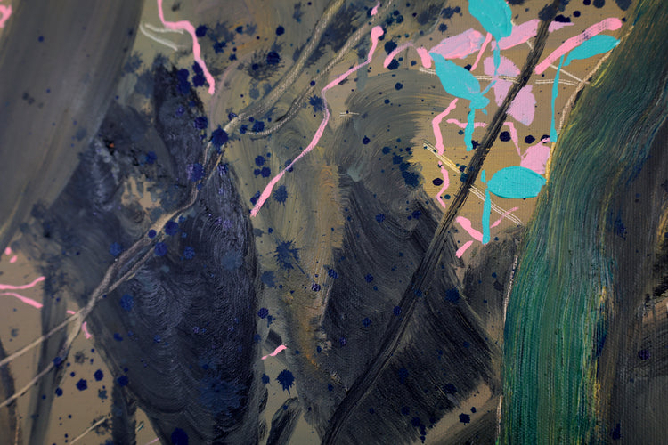 
Finding Beauty by Dominic Virtosu: original work, 150x130cm / 59.06x51.18 in, oil on canvas, 2025 (view 5)