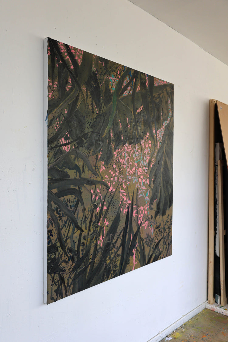 
Finding Beauty by Dominic Virtosu: original work, 150x130cm / 59.06x51.18 in, oil on canvas, 2025 (view 8)
