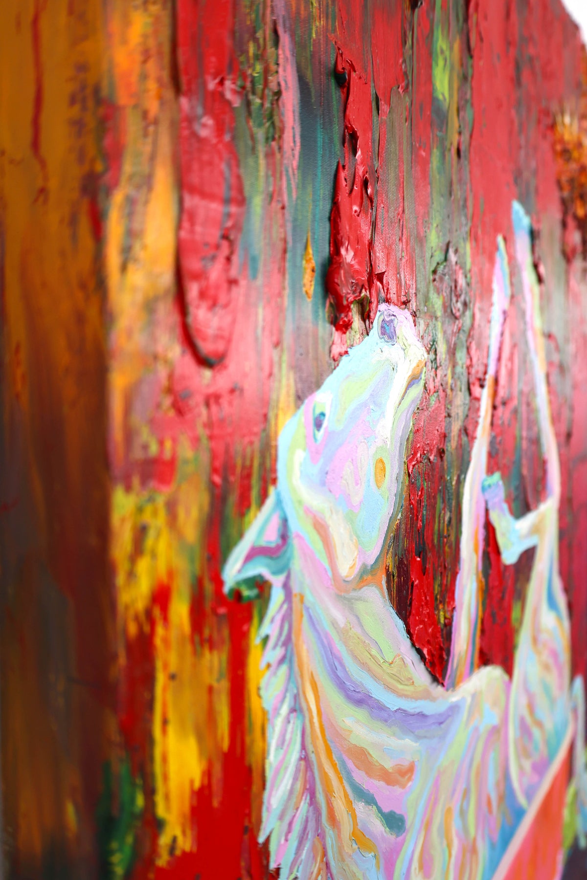 
Free Spirit by Dominic Virtosu: original work, 100x80cm / 39.37x31.49 in, oil on canvas, 2024 (view 7)