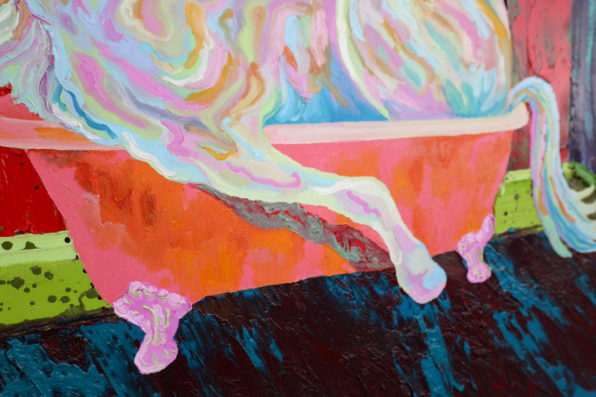 
Free Spirit by Dominic Virtosu: original work, 100x80cm / 39.37x31.49 in, oil on canvas, 2024 (view 8)