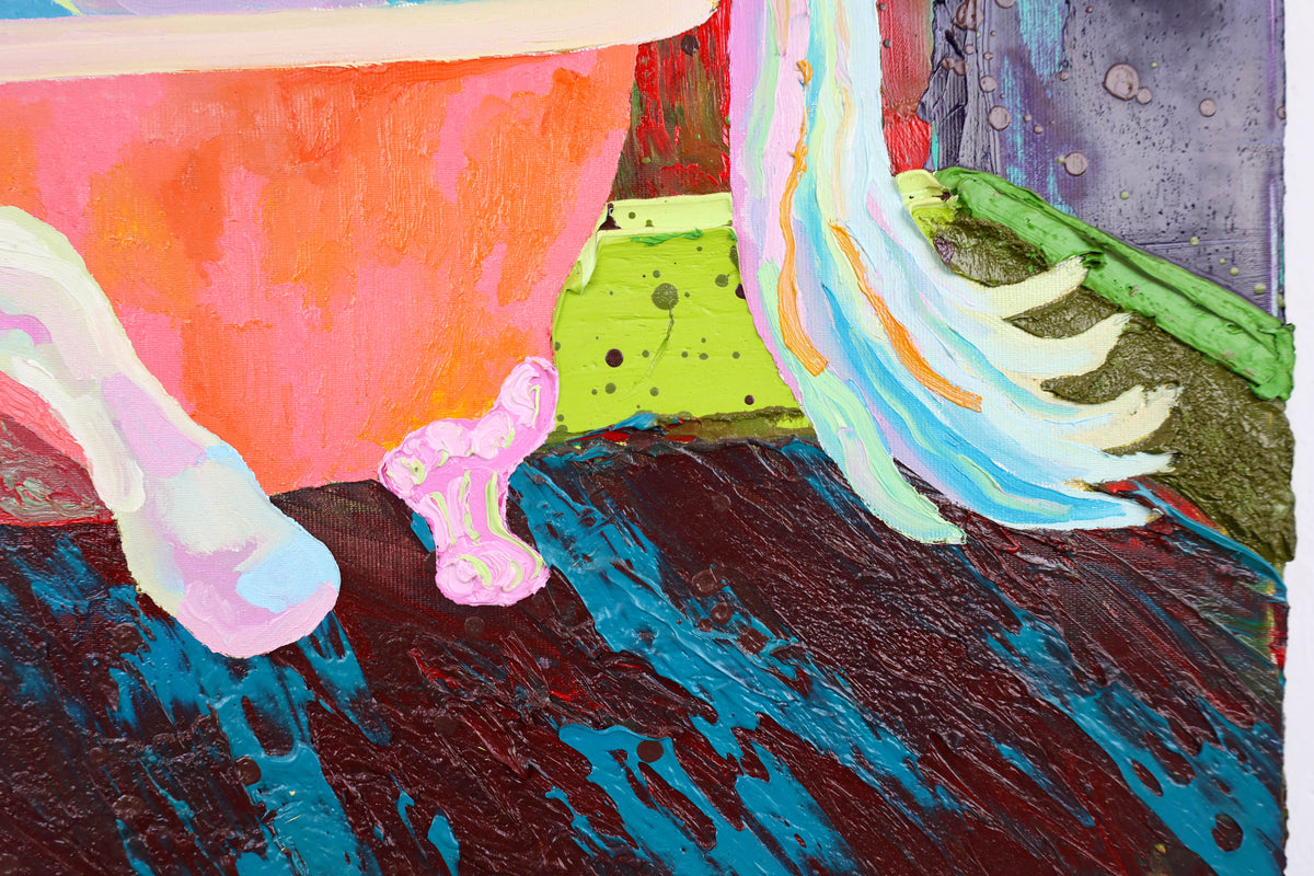 
Free Spirit by Dominic Virtosu: original work, 100x80cm / 39.37x31.49 in, oil on canvas, 2024 (view 9)