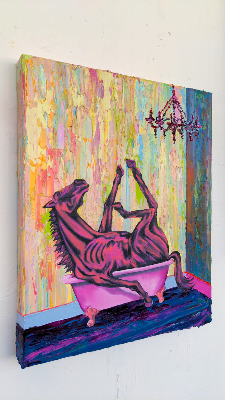 
Horse by Dominic Virtosu: original work, 50x40cm, oil on canvas, 2023 (view 10)