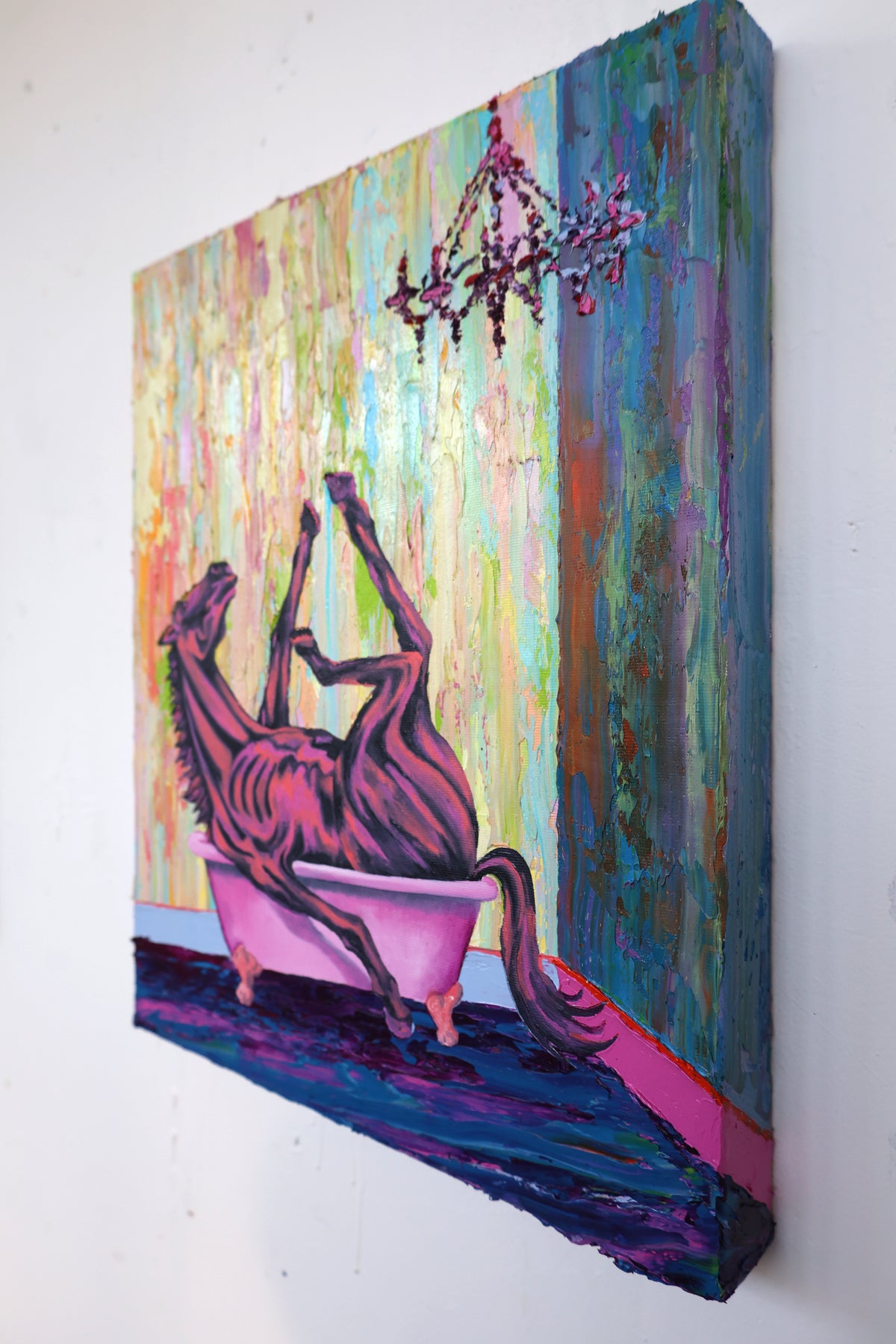 
Horse by Dominic Virtosu: original work, 50x40cm, oil on canvas, 2023 (view 13)