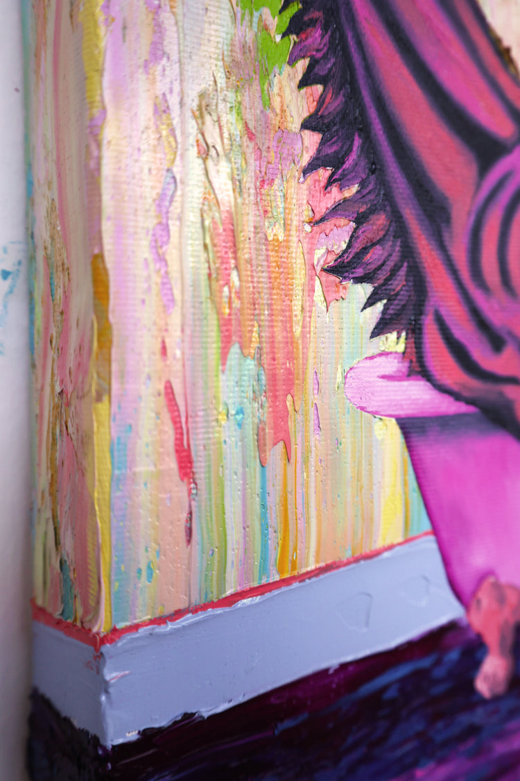 
Horse by Dominic Virtosu: original work, 50x40cm, oil on canvas, 2023 (view 4)