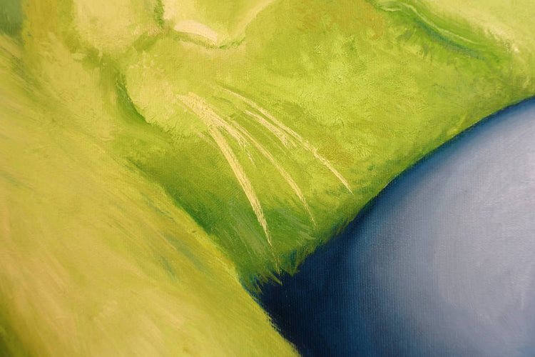 
I am yours by Dominic Virtosu: original work, 80x80cm, oil on canvas, 2026 (view 3)