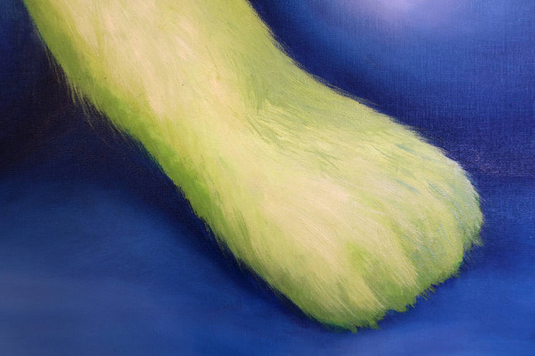 
I am yours by Dominic Virtosu: original work, 80x80cm, oil on canvas, 2026 (view 4)