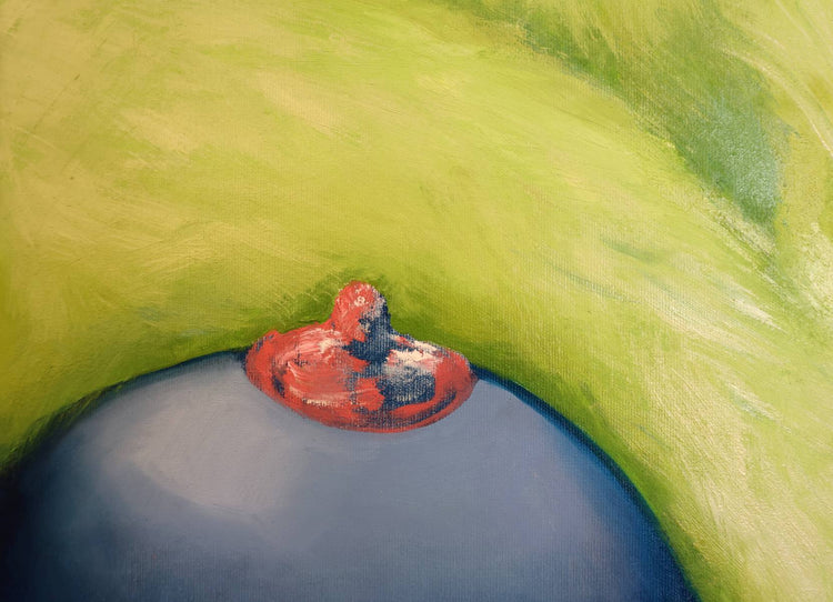 
I am yours by Dominic Virtosu: original work, 80x80cm, oil on canvas, 2026 (view 5)