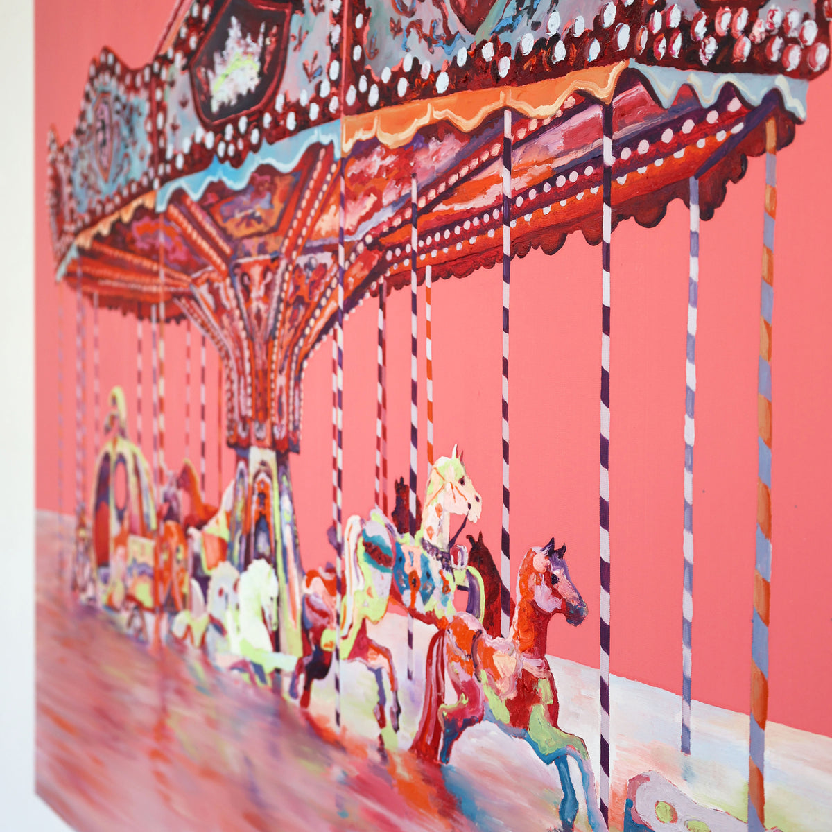 
It's just This by Dominic Virtosu: original work, 130x150cm /51.18 x 59.06in, oil on canvas, 2025 (view 10)