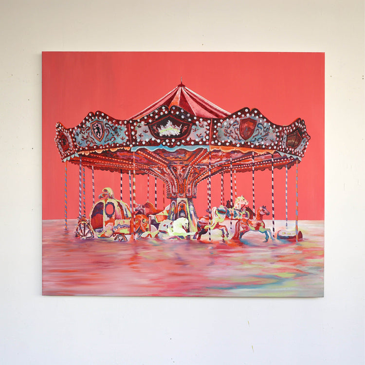 
It's just This by Dominic Virtosu: original work, 130x150cm /51.18 x 59.06in, oil on canvas, 2025 (view 3)