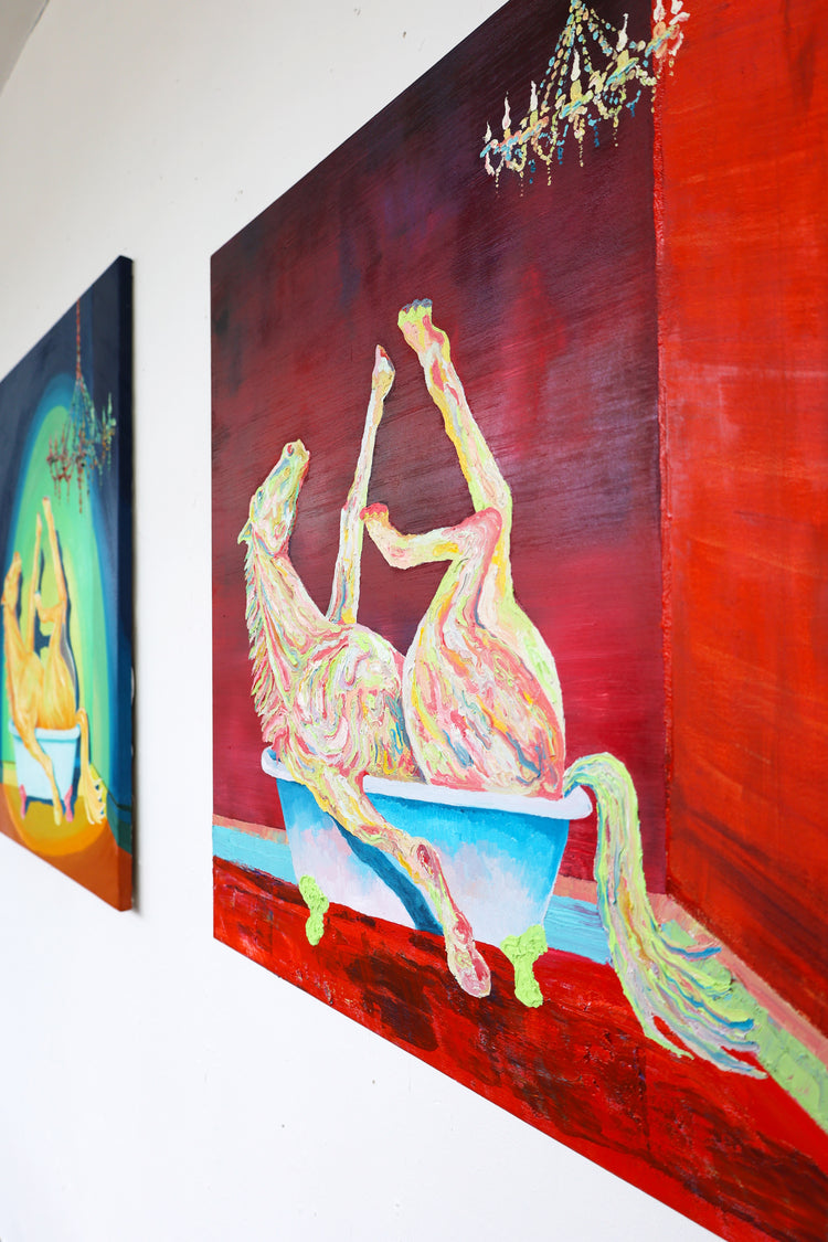
Just Relaax by Dominic Virtosu: original work, 80x60cm / 31.4x23.6 in, oil on canvas, 2024 (view 16)