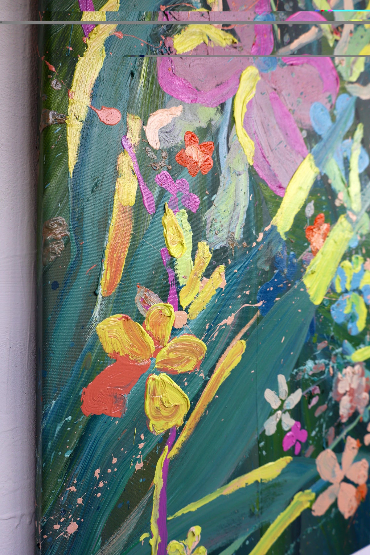 
Light in the Jungle by Dominic Virtosu: original work, 198x156cm, oil on canvas, 2025 (view 4)