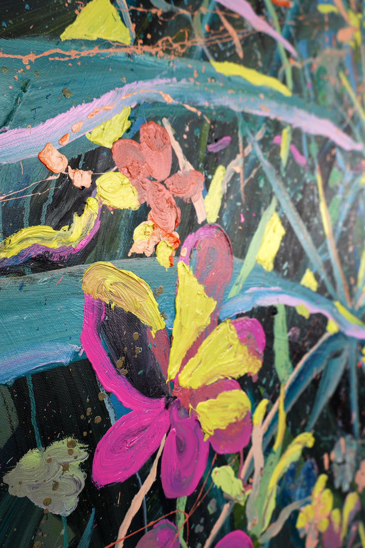 
Light in the Jungle by Dominic Virtosu: original work, 198x156cm, oil on canvas, 2025 (view 6)