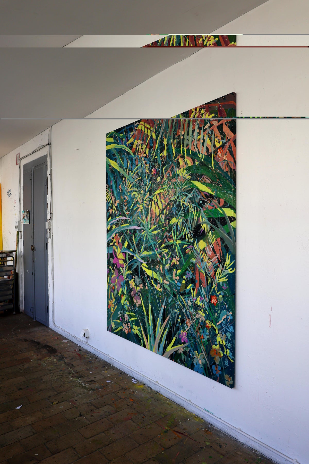 
Light in the Jungle by Dominic Virtosu: original work, 198x156cm, oil on canvas, 2025 (view 8)