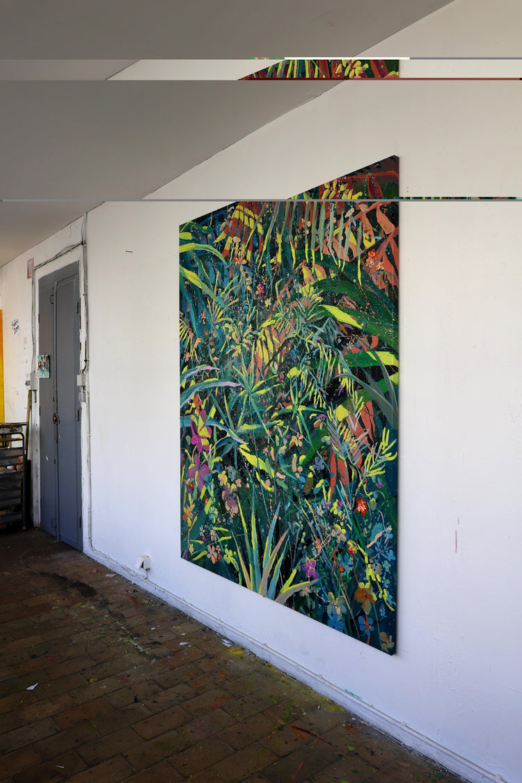 
Light in the Jungle by Dominic Virtosu: original work, 198x156cm, oil on canvas, 2025 (view 8)