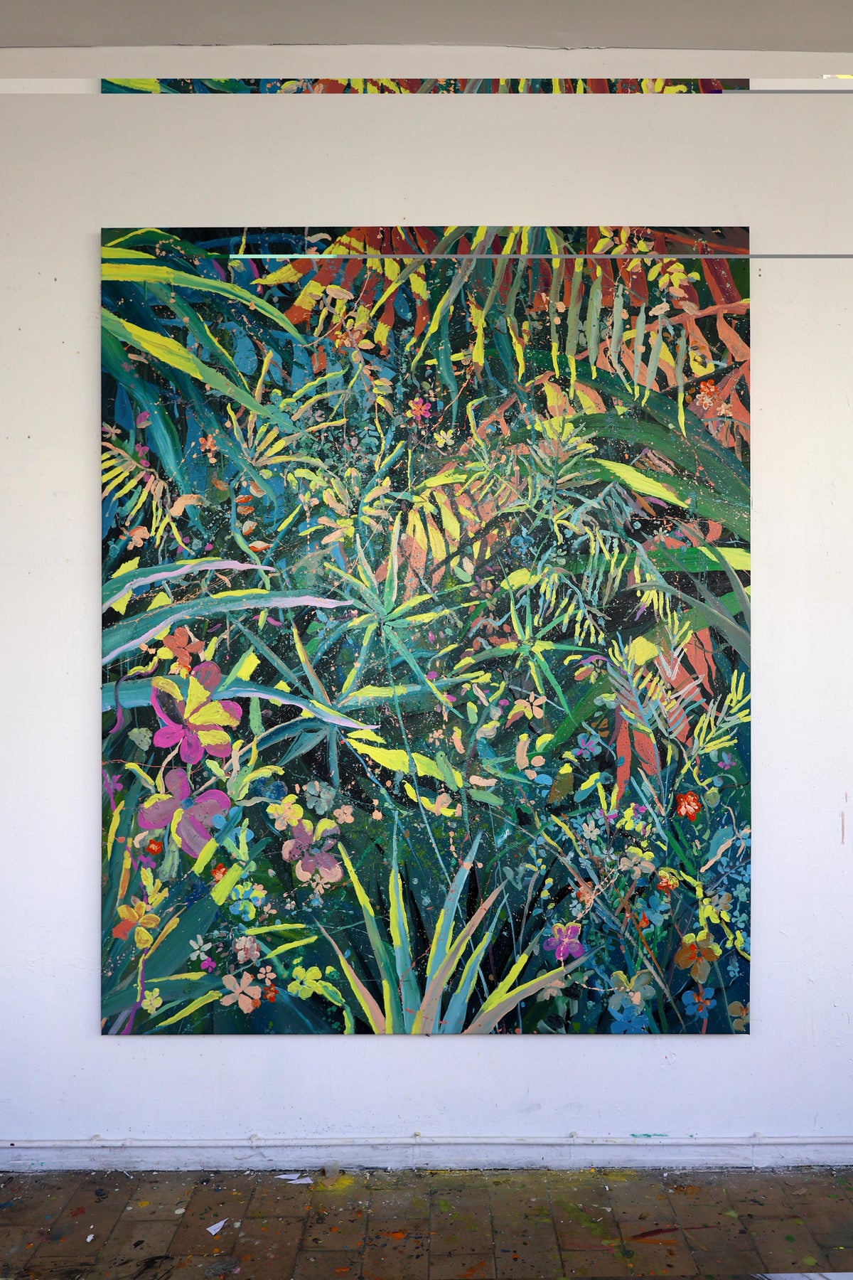 
Light in the Jungle by Dominic Virtosu: original work, 198x156cm, oil on canvas, 2025 (view 9)