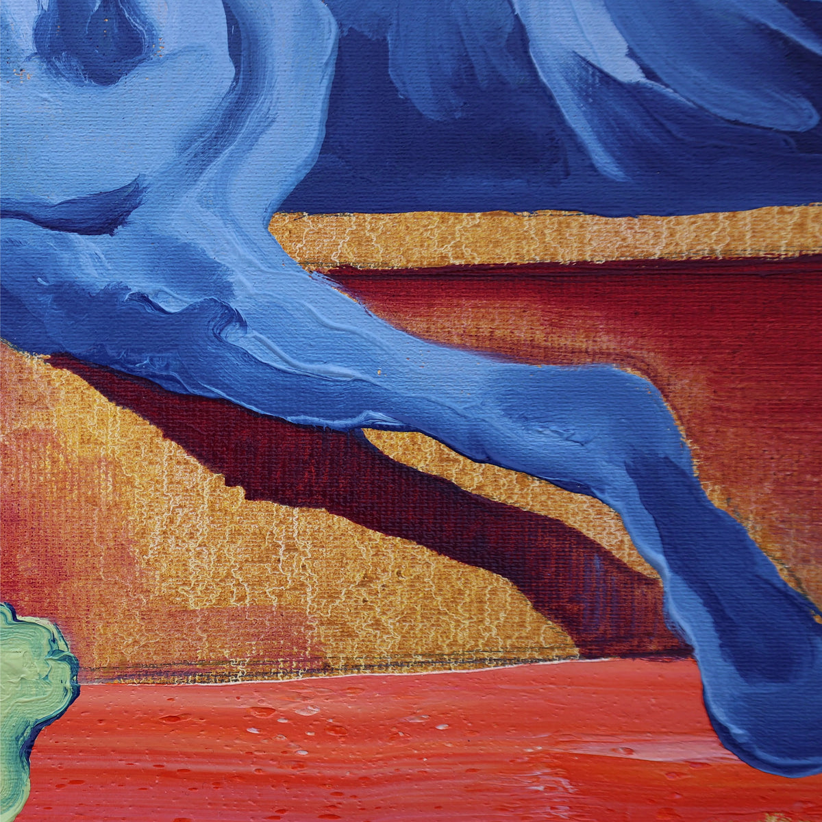 
Magic Blue by Dominic Virtosu: original work, 50x50cm, oil on canvas, 2024 (view 8)