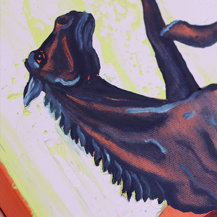 
Now You See Me by Dominic Virtosu: original work, 40x40cm, oil on canvas, 2024 (view 11)