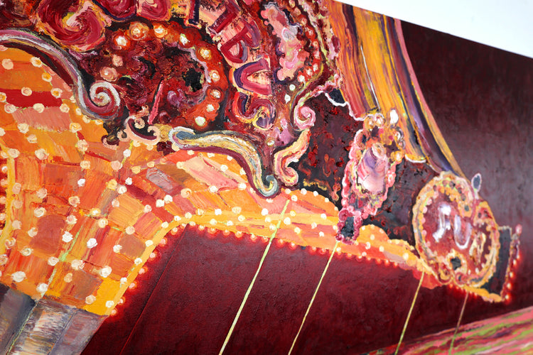 
One day in Paradise by Dominic Virtosu: original work, 150x130cm / 59.06x51.18 in, oil on canvas, 2025 (view 4)