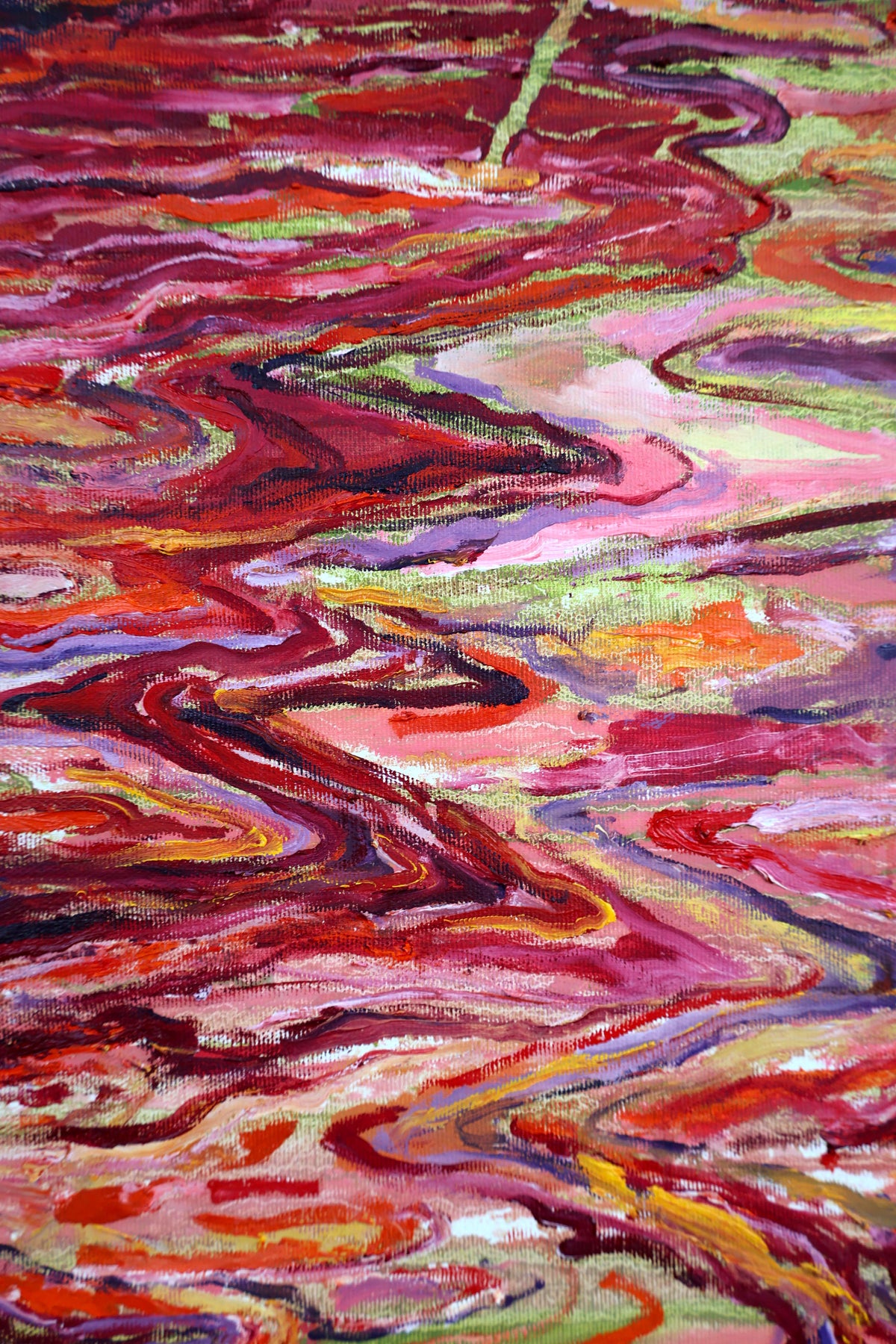 
One day in Paradise by Dominic Virtosu: original work, 150x130cm / 59.06x51.18 in, oil on canvas, 2025 (view 5)