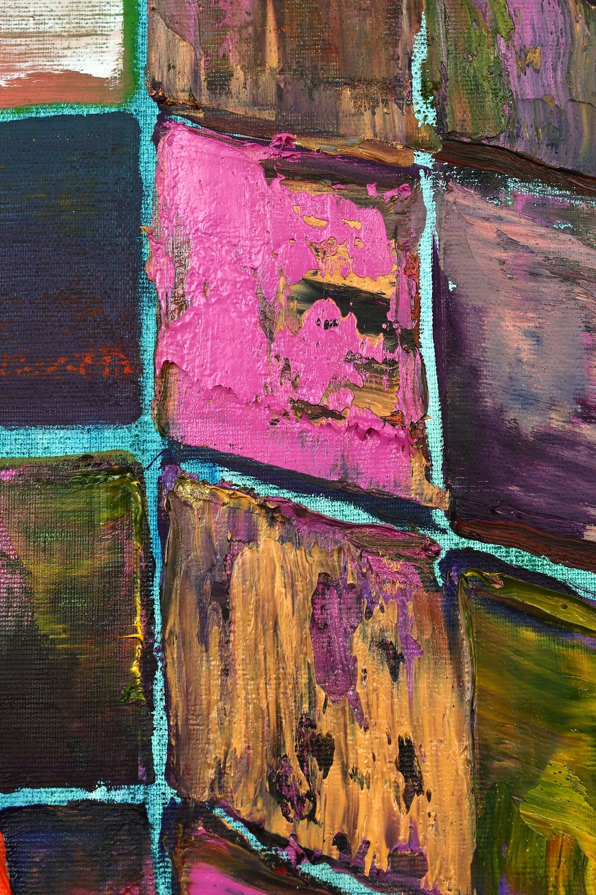 
Orange King by Dominic Virtosu: original work, 130x100cm / 51.18x39.3 in, oil paints on canvas, 2023 (view 12)