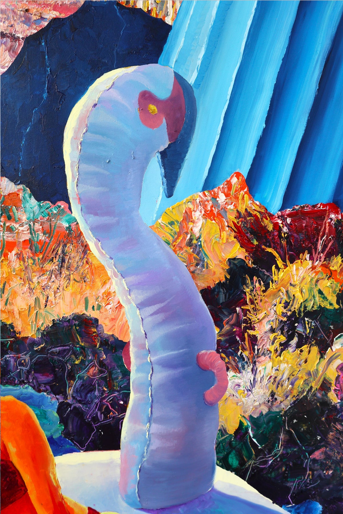 
Puer Aeternus by Dominic Virtosu: original work, 280x205cm, oil on canvas, 2023 (view 7)