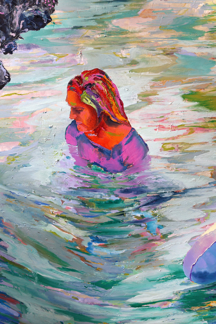 
Puer Aeternus by Dominic Virtosu: original work, 280x205cm, oil on canvas, 2023 (view 14)