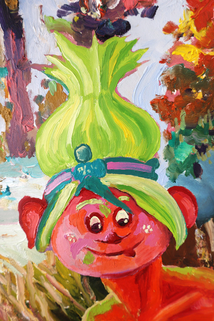 
Puer Aeternus by Dominic Virtosu: original work, 280x205cm, oil on canvas, 2023 (view 15)