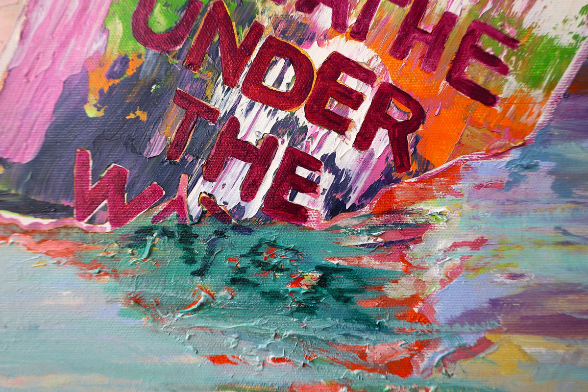 
Puer Aeternus by Dominic Virtosu: original work, 280x205cm, oil on canvas, 2023 (view 16)