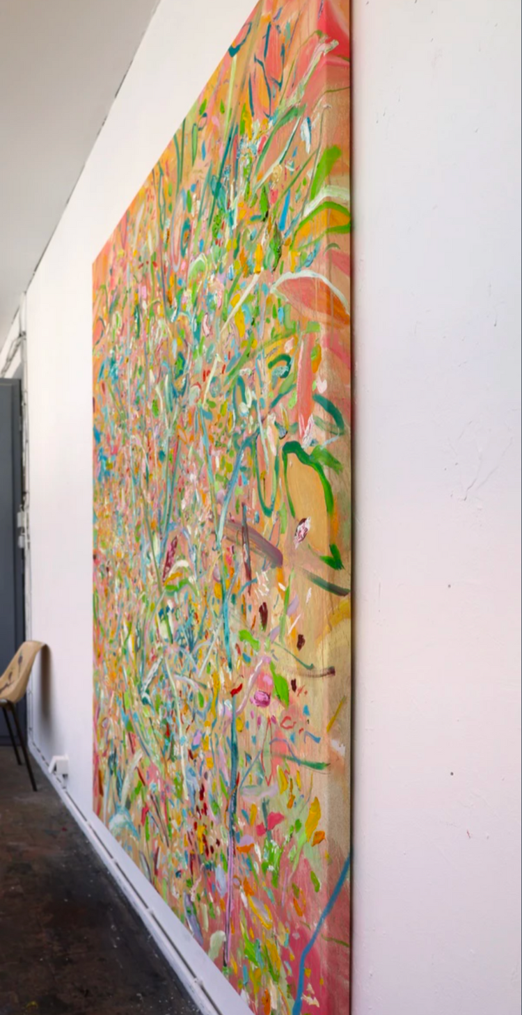 
Your exuberant self by Dominic Virtosu: original work, 200x150cm / 78.74x59.06 in, oil on canvas, 2025 (view 2)
