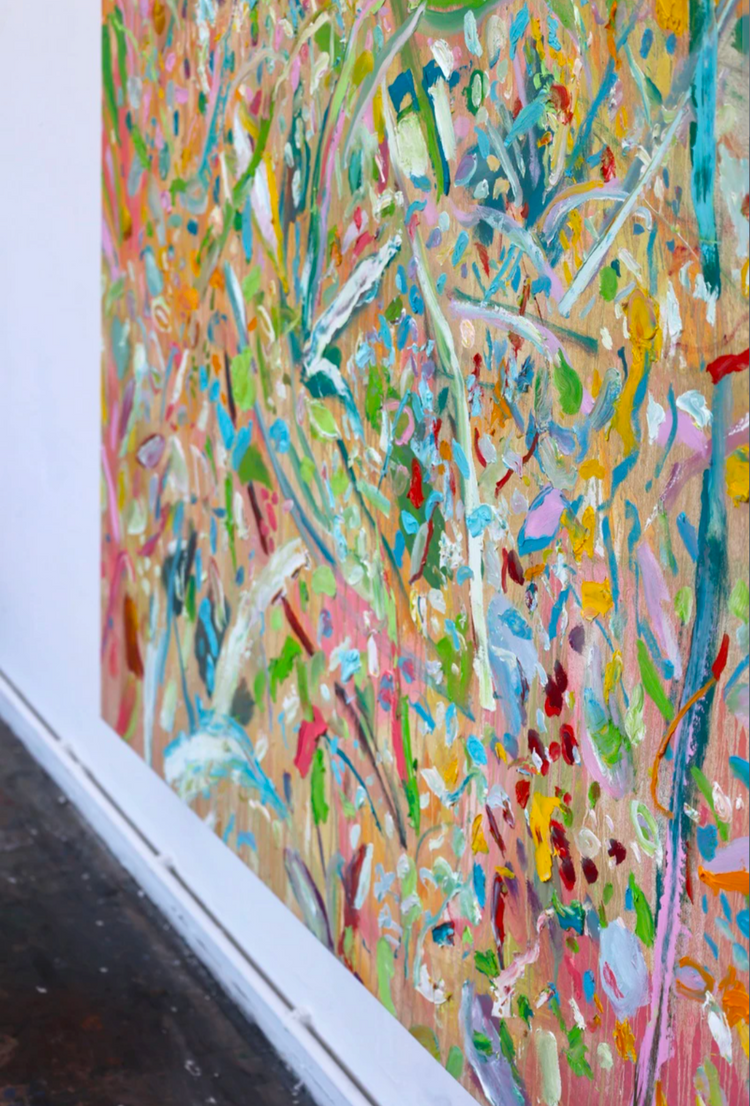 
Your exuberant self by Dominic Virtosu: original work, 200x150cm / 78.74x59.06 in, oil on canvas, 2025 (view 6)