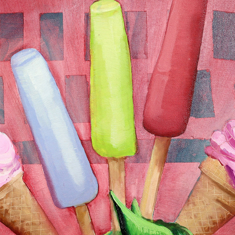 
Sweet Tooth by Dominic Virtosu: original work, 100x120 cm, oil on canvas, 2024 (view 2)
