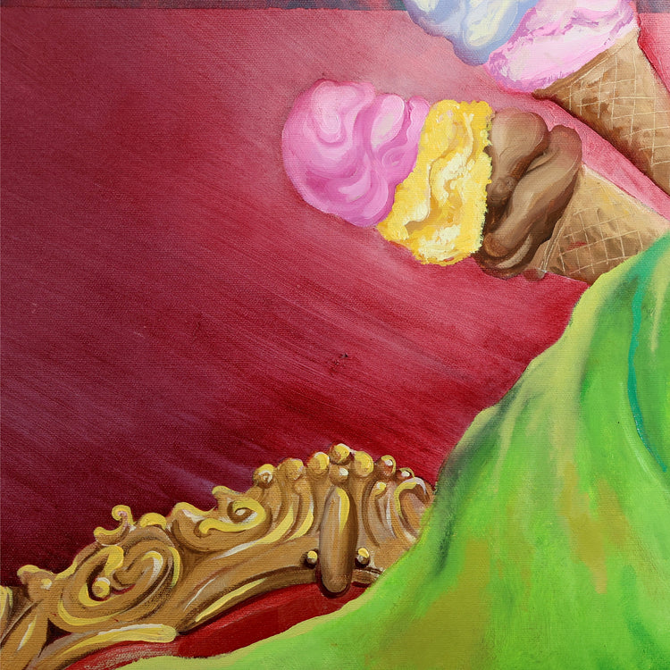 
Sweet Tooth by Dominic Virtosu: original work, 100x120 cm, oil on canvas, 2024 (view 3)