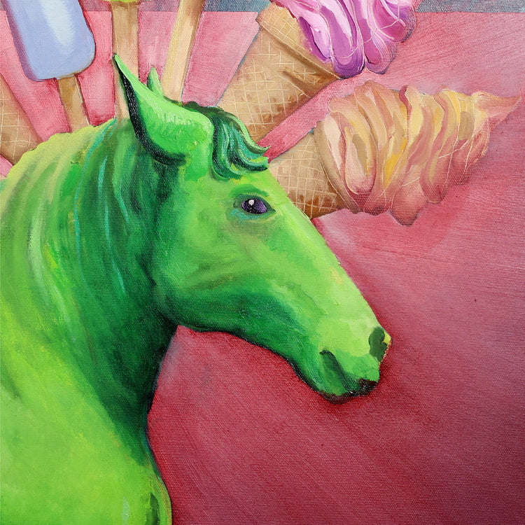 
Sweet Tooth by Dominic Virtosu: original work, 100x120 cm, oil on canvas, 2024 (view 6)