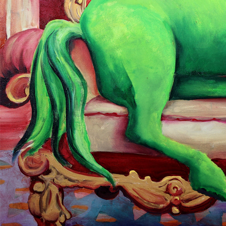 
Sweet Tooth by Dominic Virtosu: original work, 100x120 cm, oil on canvas, 2024 (view 5)