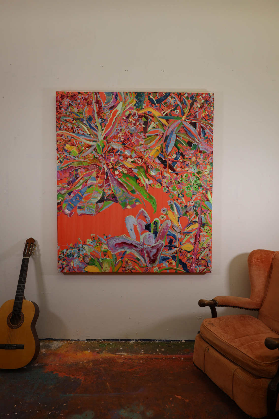 
Pure Joy by Dominic Virtosu: original work, 150x130cm / 59.06x51.18 in, oil on canvas, 2022 (view 13)