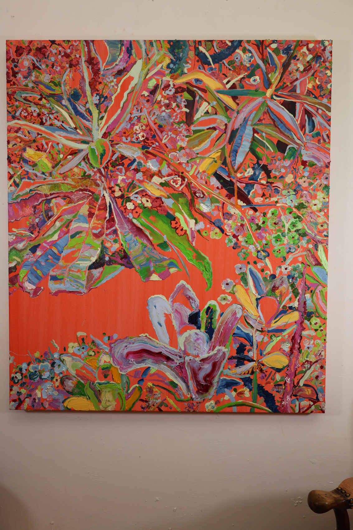 
Pure Joy by Dominic Virtosu: original work, 150x130cm / 59.06x51.18 in, oil on canvas, 2022 (view 11)