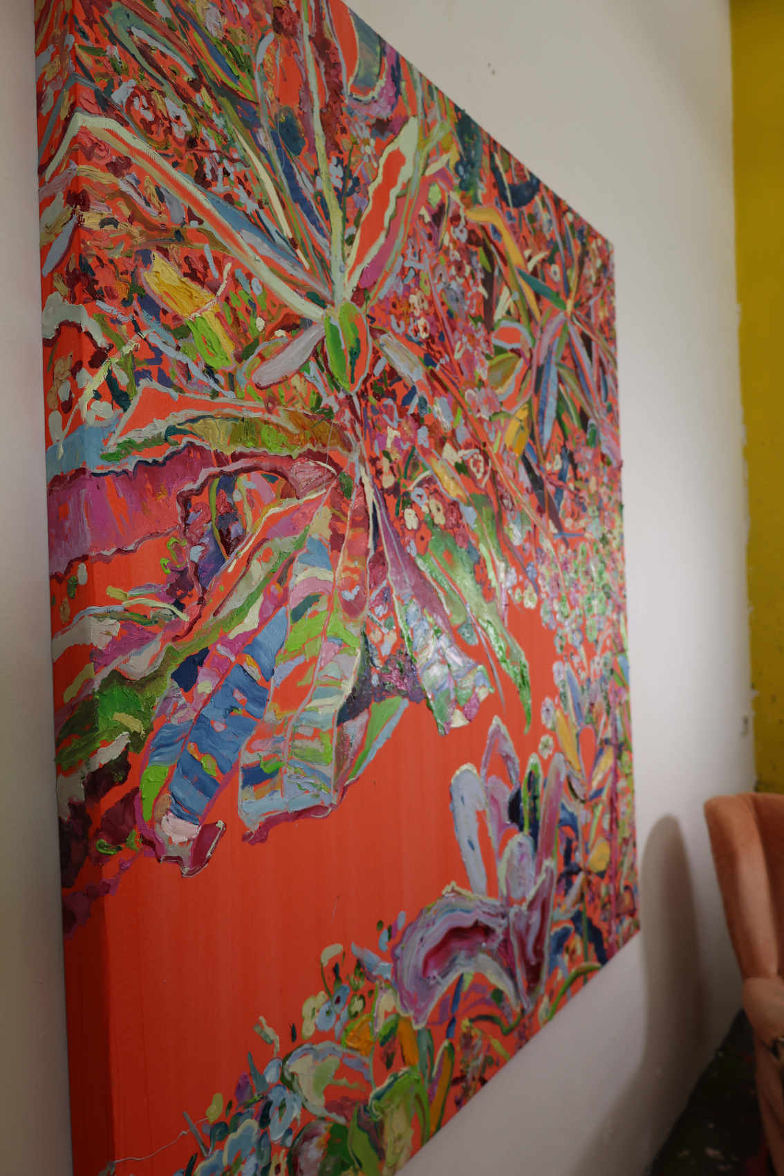 
Pure Joy by Dominic Virtosu: original work, 150x130cm / 59.06x51.18 in, oil on canvas, 2022 (view 7)