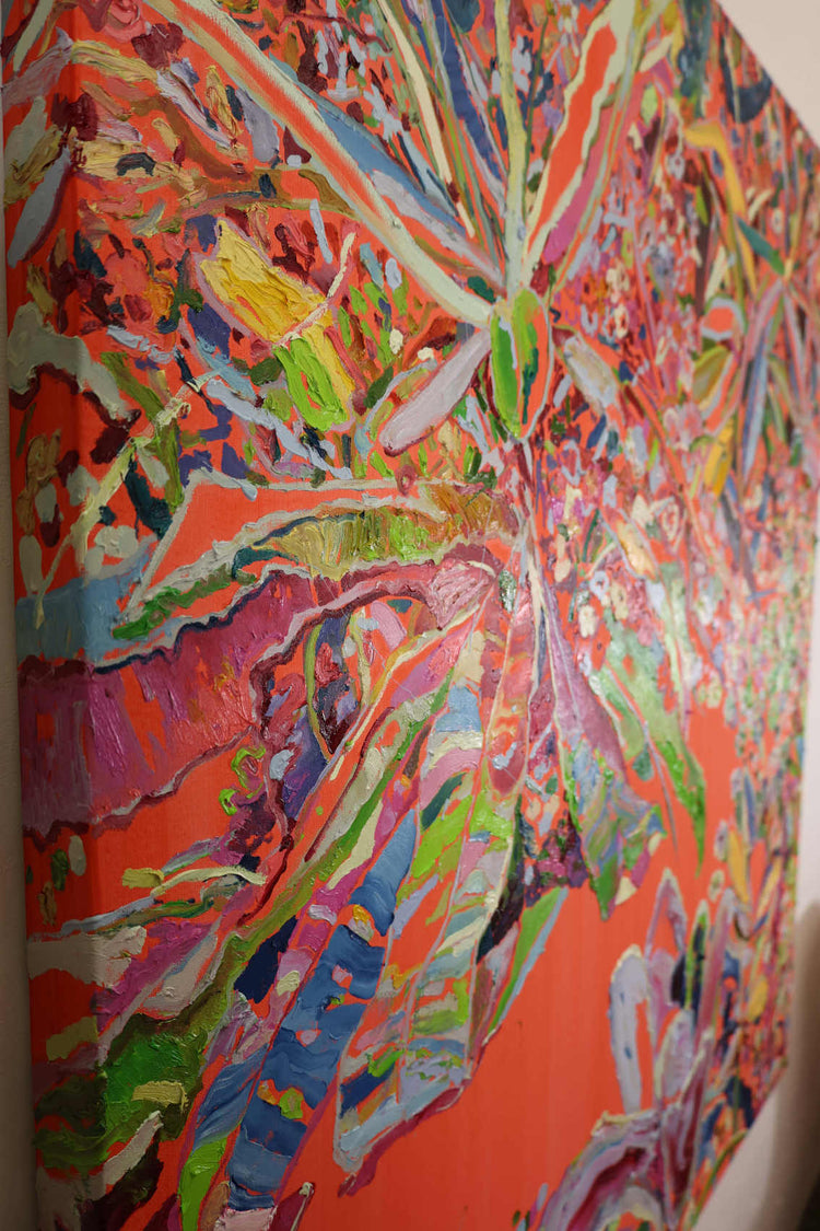 
Pure Joy by Dominic Virtosu: original work, 150x130cm / 59.06x51.18 in, oil on canvas, 2022 (view 4)
