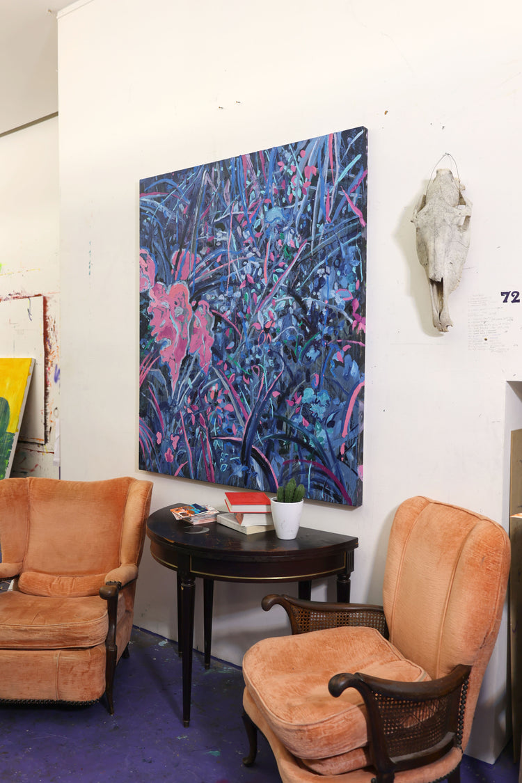 
Blue Depth by Dominic Virtosu: original work, 150x130cm / 59.06x51.18 in, oil on canvas, 2021 (view 8)